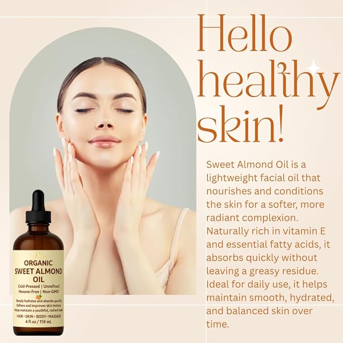Organic Sweet Almond Oil