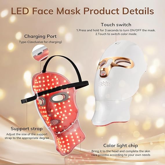 LED Face Mask (red light only)