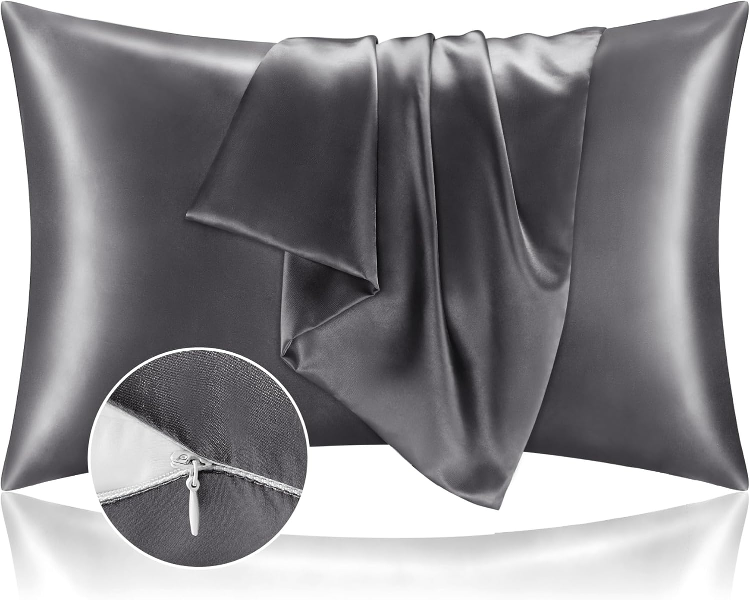 Satin Pillowcase - with zipper