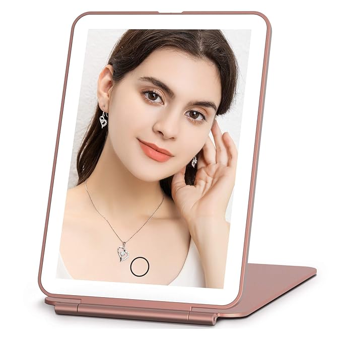 Smart Vanity Mirror (LED + Magnifier)
