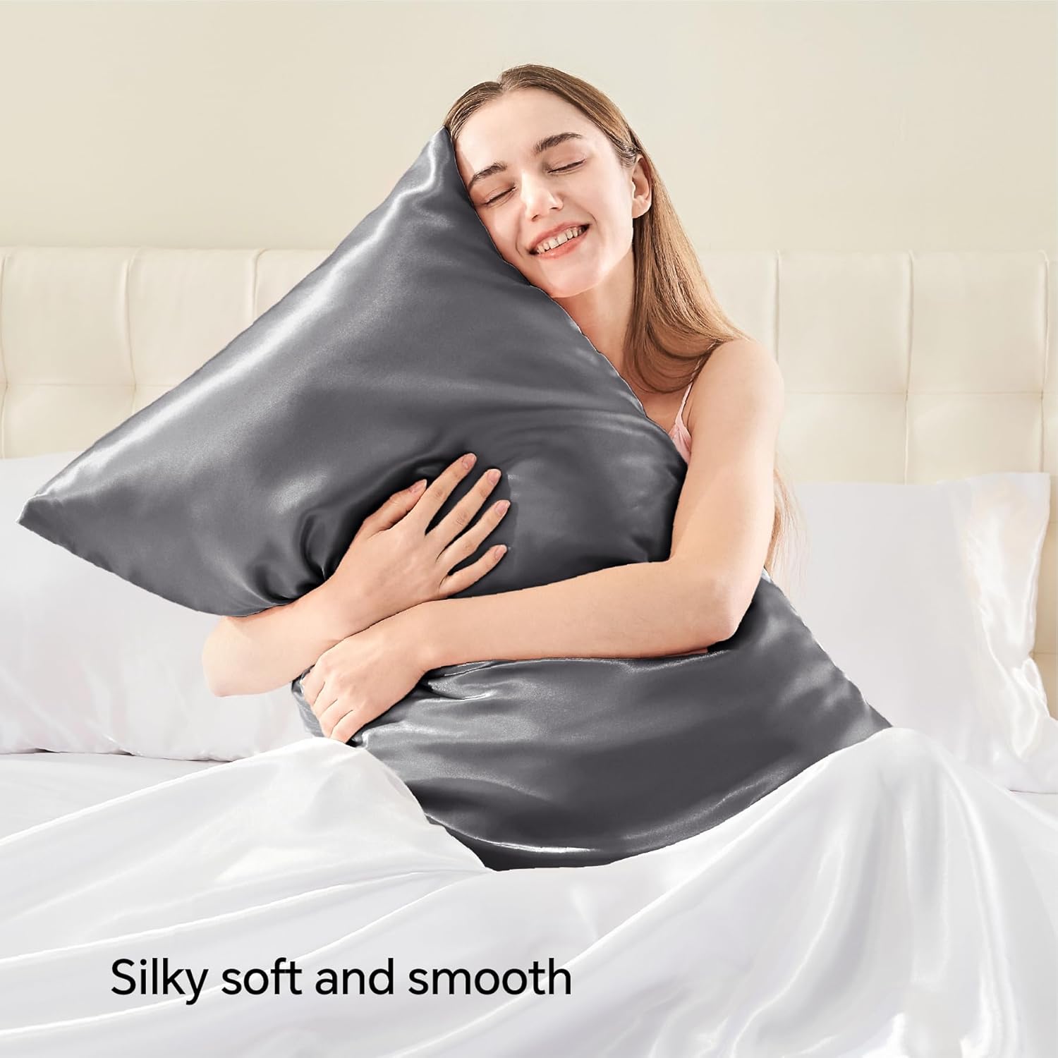 Satin Pillowcase - with zipper