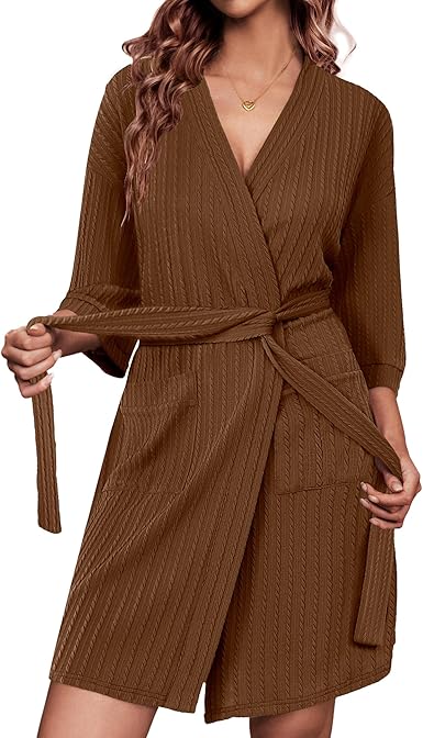 Soft Robe - brown