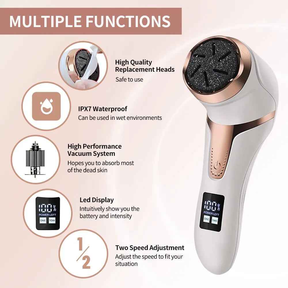 Electronic Foot Files Portable Foot Callus Remover