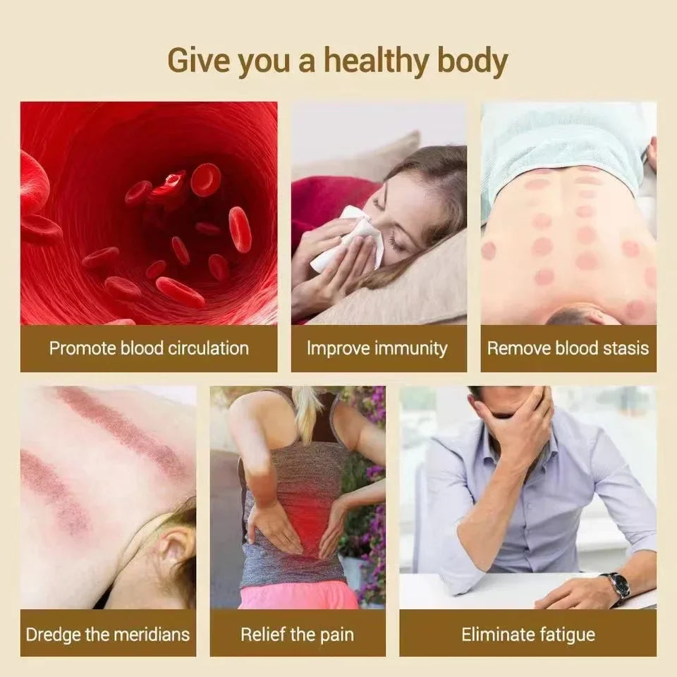 Home Electric Guasha Scraping Massage & Cupping Body Massage