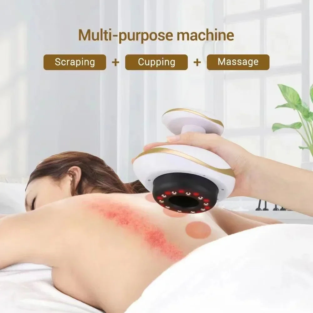 Home Electric Guasha Scraping Massage & Cupping Body Massage