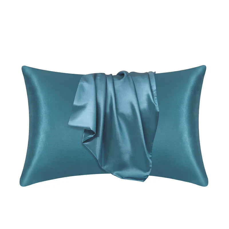 Silk Pillow Cover Silky Satin Hair Beauty