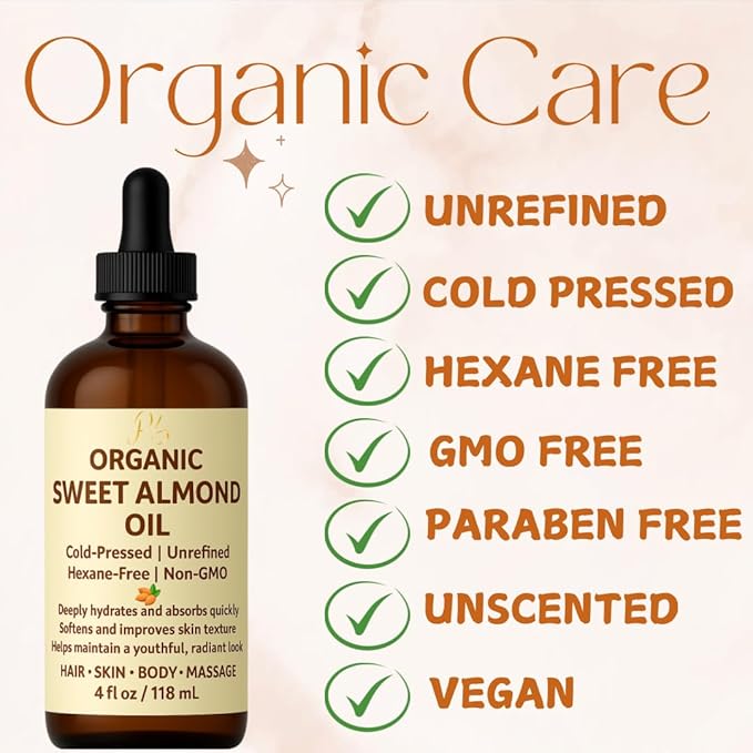Organic Sweet Almond Oil