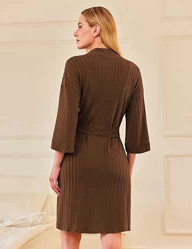 Soft Robe - brown