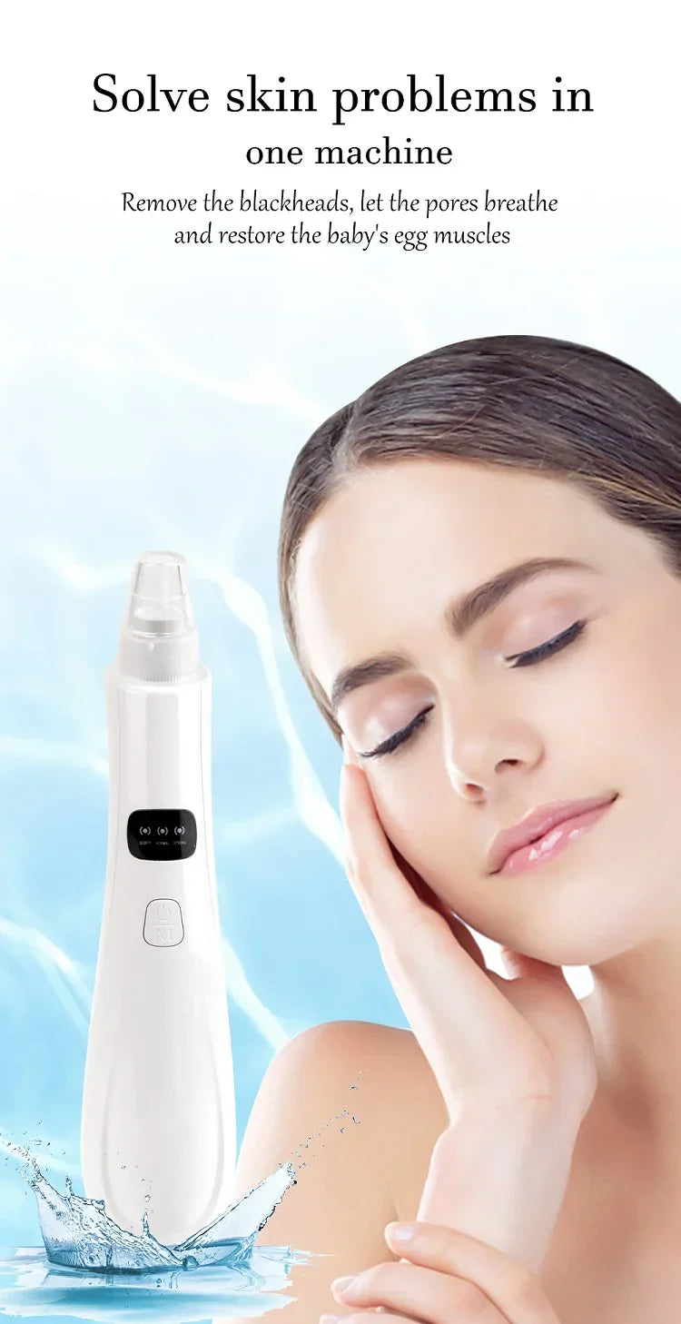 3 Suction Mode Face Cleansing Beauty Machine