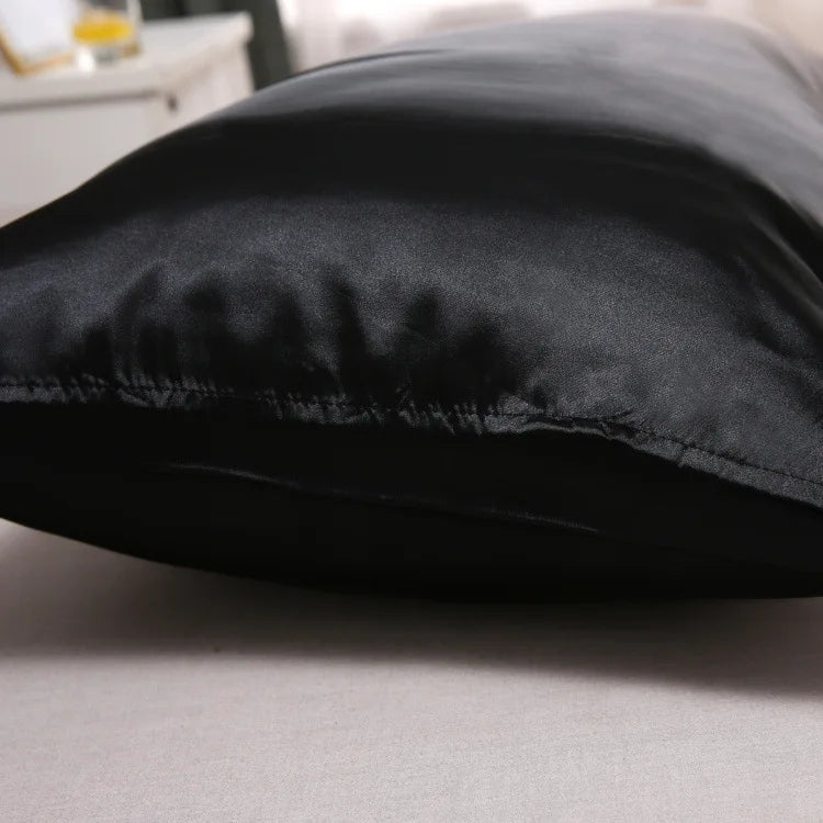 Silk Pillow Cover Silky Satin Hair Beauty