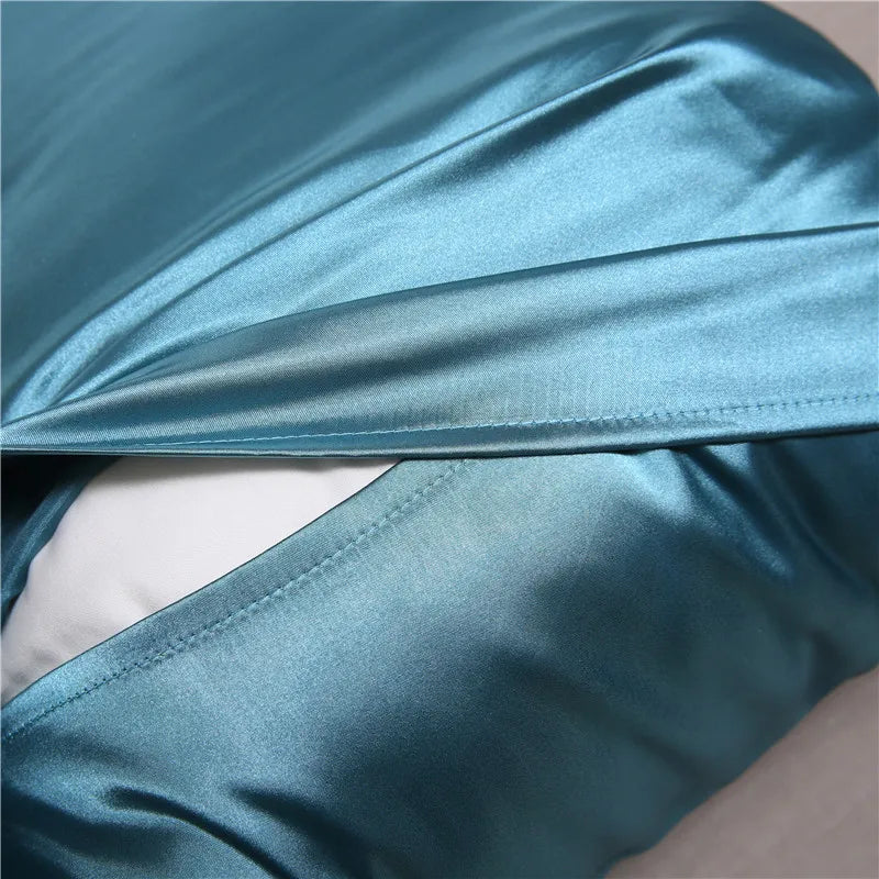 Silk Pillow Cover Silky Satin Hair Beauty