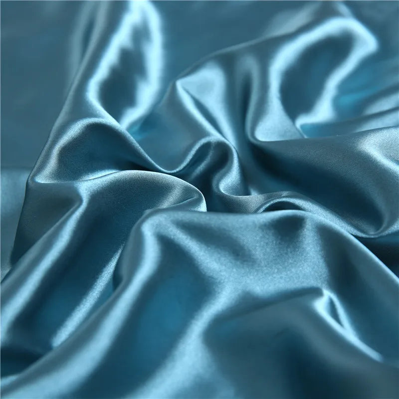 Silk Pillow Cover Silky Satin Hair Beauty