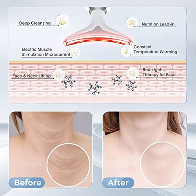 Neck Face Beauty Device EMS