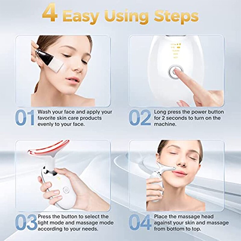 Neck Face Beauty Device EMS